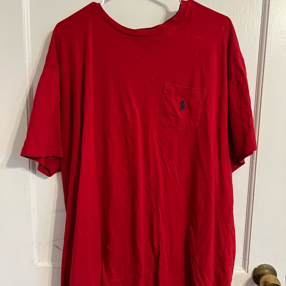 Polo Ralph Lauren Red Short Sleeve Tee